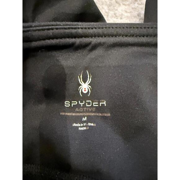 Spyder Black High-Rise Athletic Leggings – Stretch Performance Activewear - Picture 8 of 9